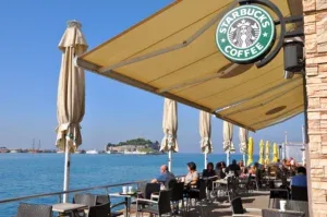 Starbucks meeting point at Kusadasi Cruise Port