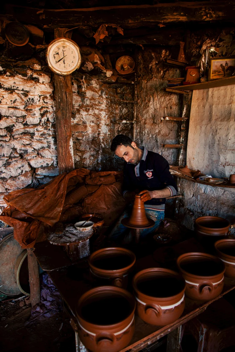 Pottery workshop in Avanos town Cappadocia Turkey