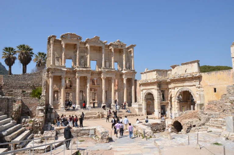 Ephesus Ancient City during a guided day tour from Istanbul
