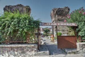 Ruins of the Basilica of Saint John in Philadelphia Ancient City Alasehir