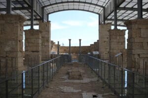 Interior of the Church of Laodicea in ancient Laodicea city