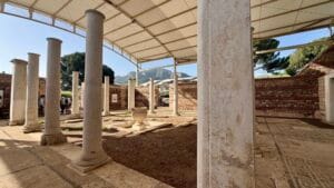 Ancient Synagogue Sardis Ancient Synagogue in Sardis Ancient City Turkey