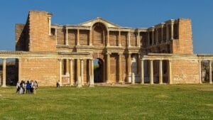 Sardis Gymnasium and Bath Complex in ancient Sardis